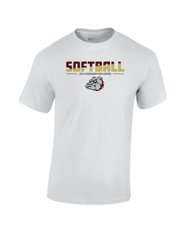 Jay M Robinson HS Softball Cut - Cotton T-Shirt