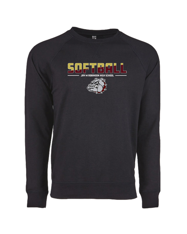 Jay M Robinson HS Softball Cut - Crewneck Sweatshirt