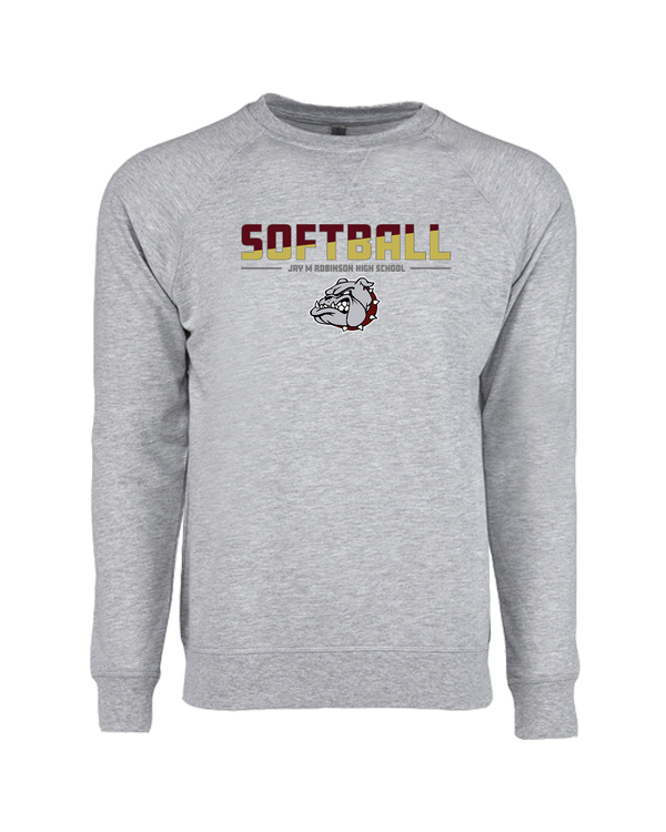 Jay M Robinson HS Softball Cut - Crewneck Sweatshirt