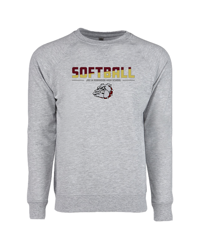 Jay M Robinson HS Softball Cut - Crewneck Sweatshirt