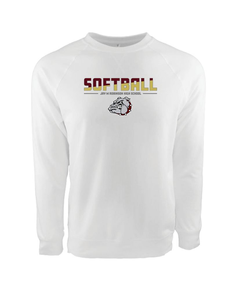 Jay M Robinson HS Softball Cut - Crewneck Sweatshirt