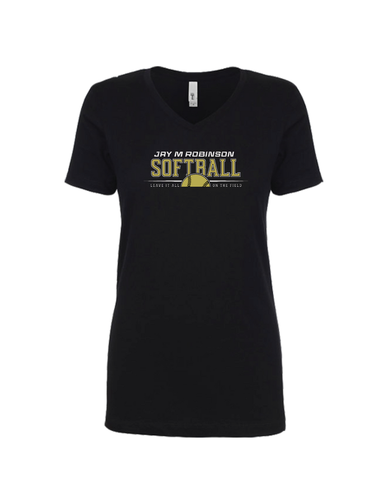 Jay M Robinson HS Leave It All On The Field - Women’s V-Neck