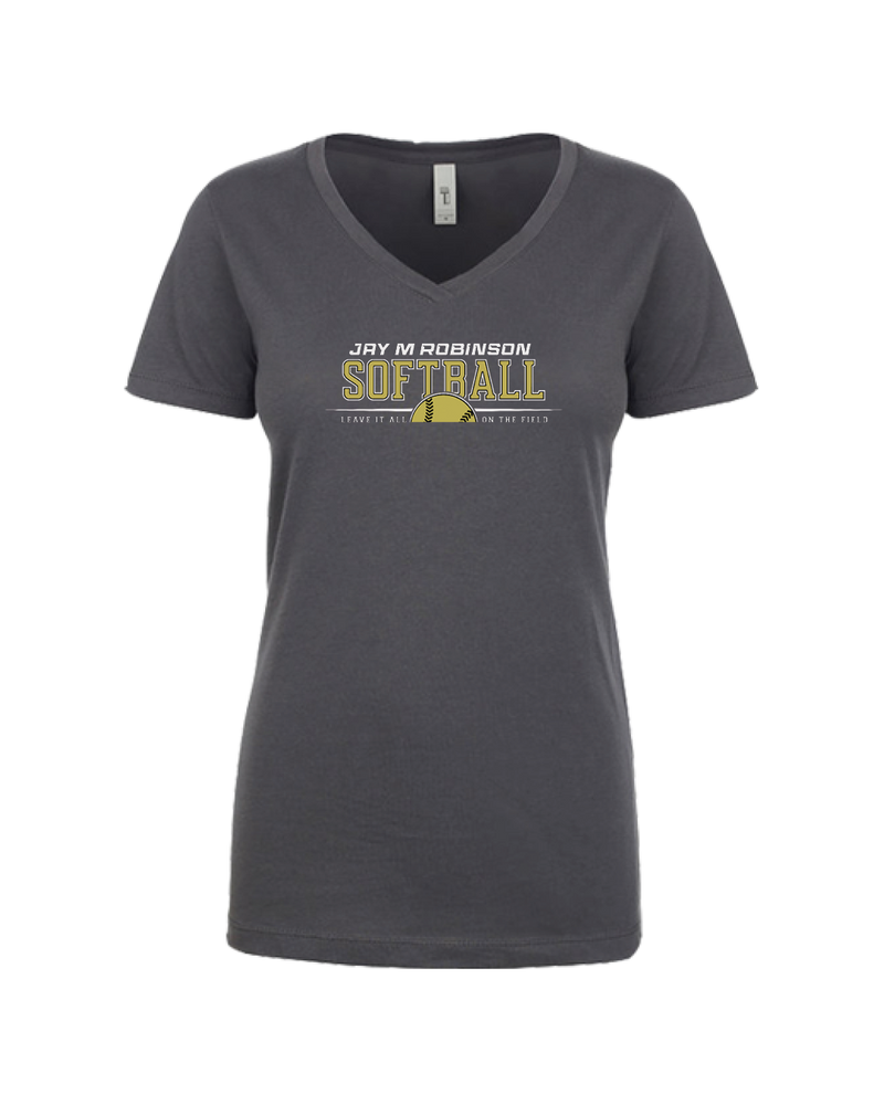 Jay M Robinson HS Leave It All On The Field - Women’s V-Neck