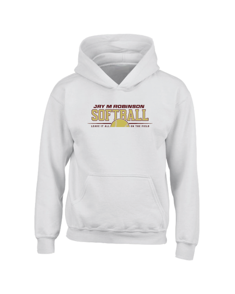 Jay M Robinson HS Leave It All On The Field - Youth Hoodie
