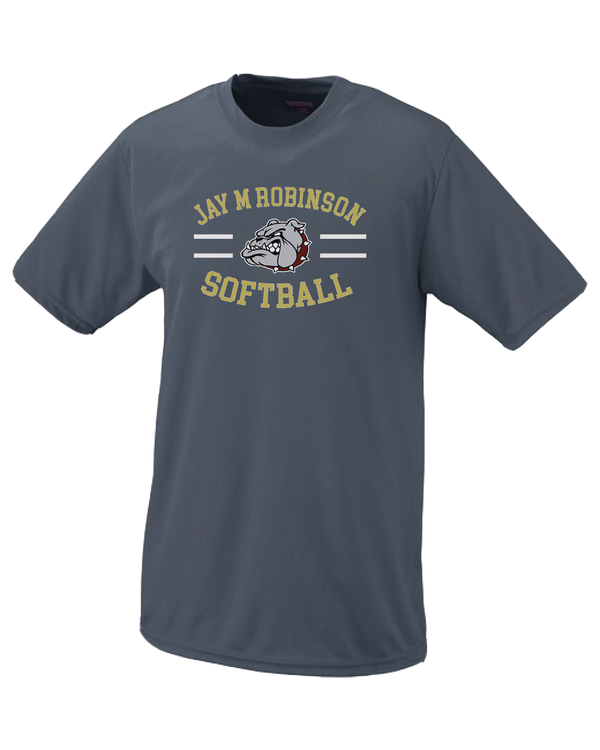 Jay M Robinson Softball Curve - Performance T-Shirt