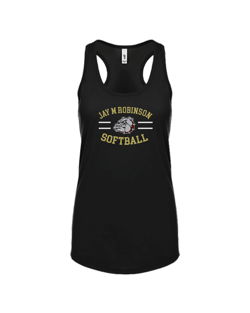 Jay M Robinson HS Softball Curve - Women’s Tank Top