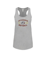 Jay M Robinson HS Softball Curve - Women’s Tank Top