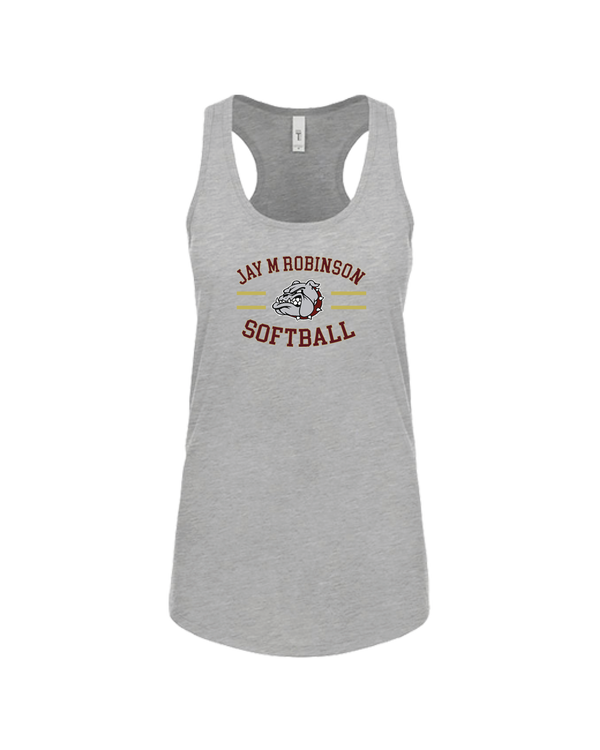 Jay M Robinson HS Softball Curve - Women’s Tank Top