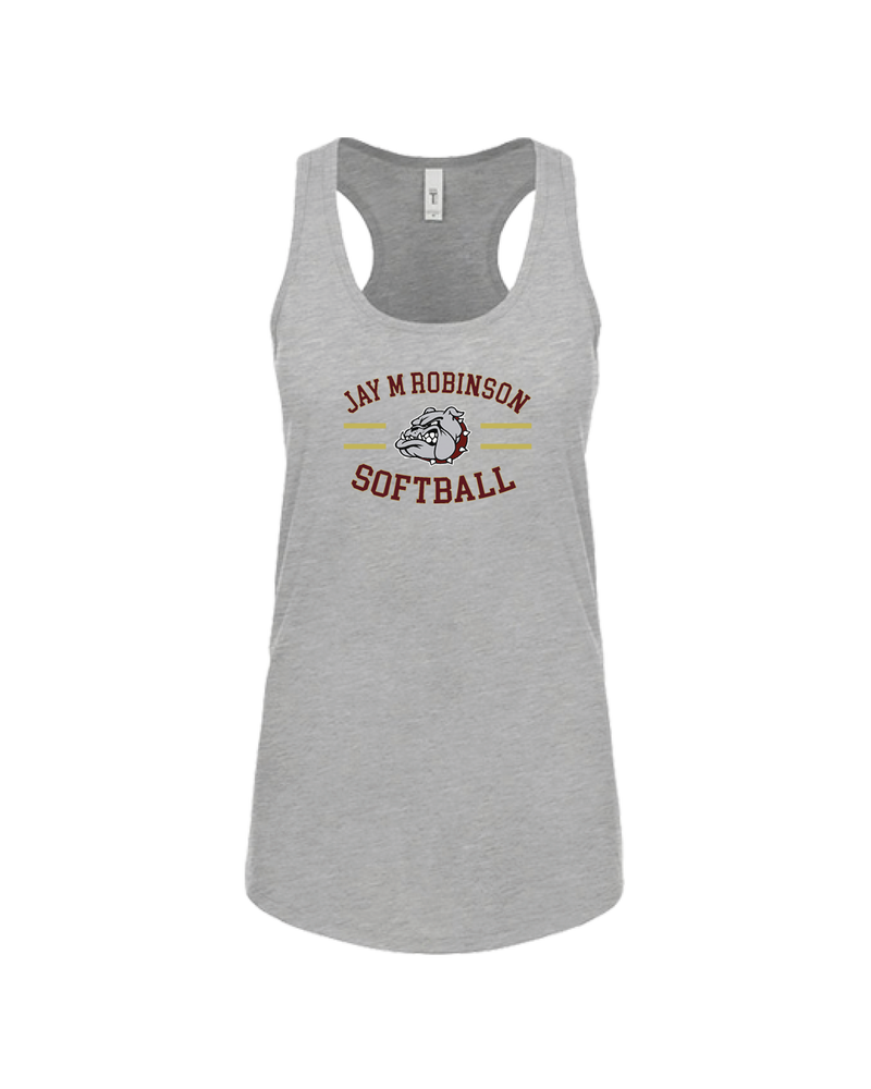Jay M Robinson HS Softball Curve - Women’s Tank Top