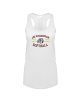 Jay M Robinson HS Softball Curve - Women’s Tank Top