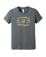 Jay M Robinson HS Softball Curve - Youth T-Shirt