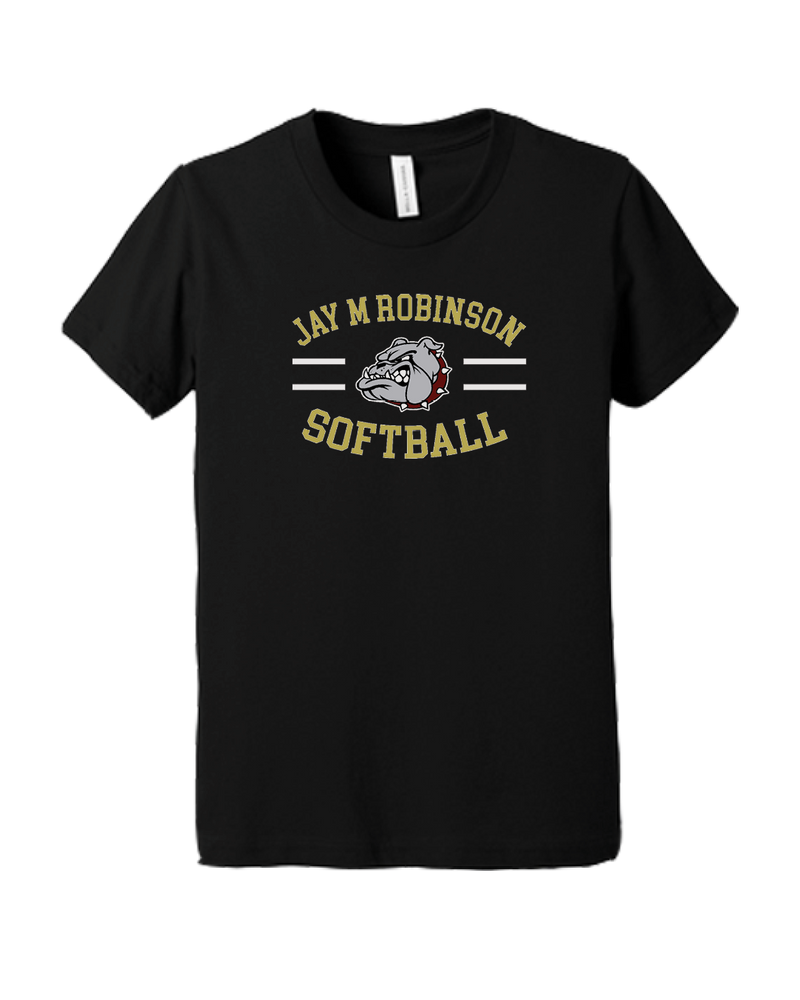 Jay M Robinson HS Softball Curve - Youth T-Shirt
