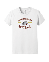 Jay M Robinson HS Softball Curve - Youth T-Shirt