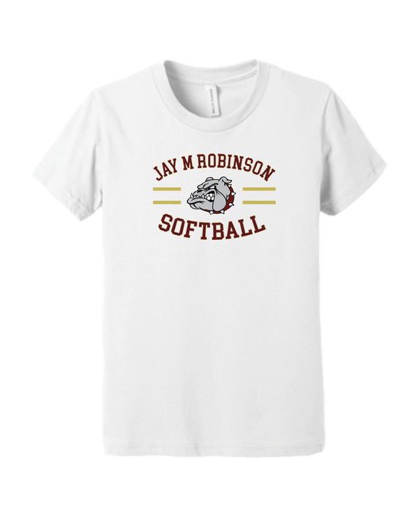 Jay M Robinson HS Softball Curve - Youth T-Shirt