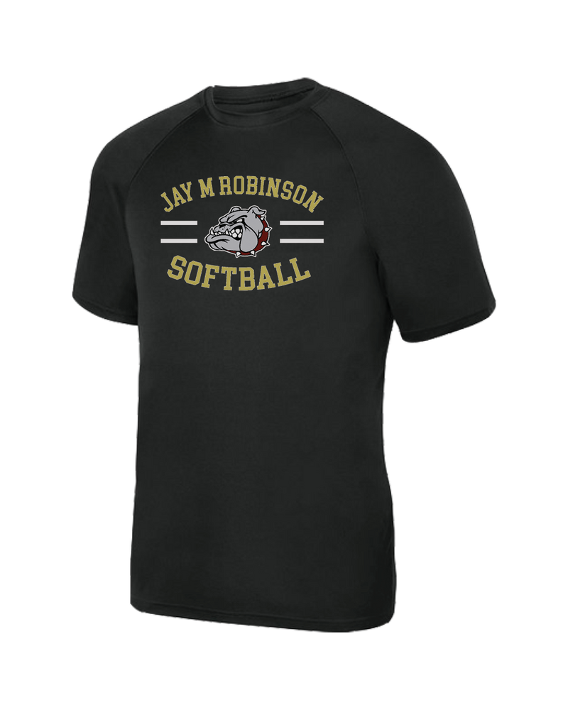 Jay M Robinson HS Softball Curve - Youth Performance T-Shirt