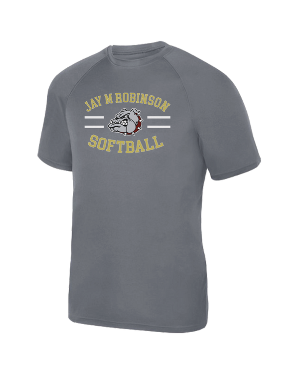 Jay M Robinson HS Softball Curve - Youth Performance T-Shirt