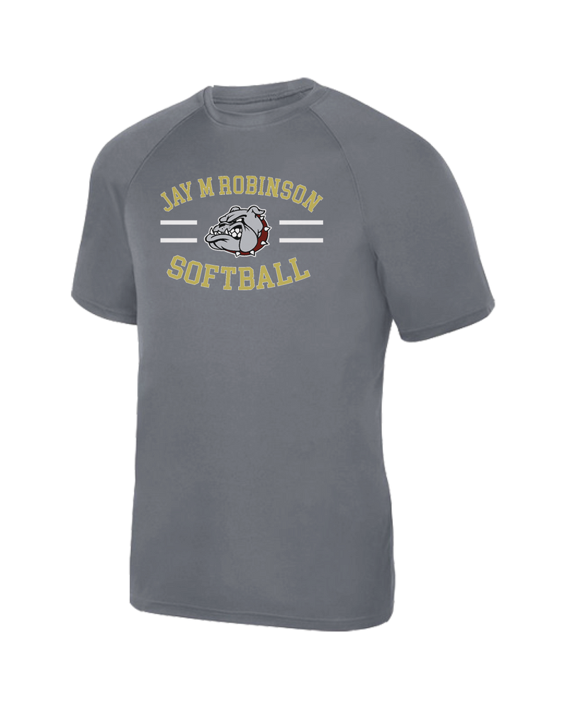 Jay M Robinson HS Softball Curve - Youth Performance T-Shirt