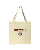 Jay M Robinson HS Softball Cut- Tote Bag