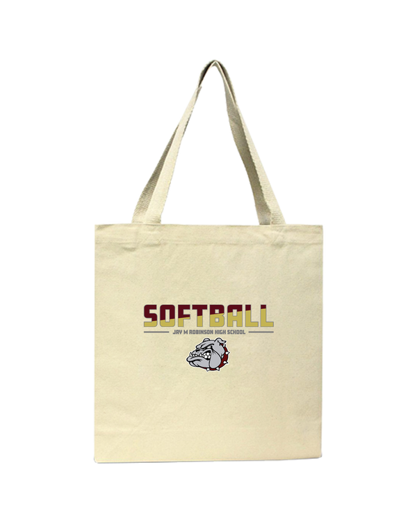 Jay M Robinson HS Softball Cut- Tote Bag