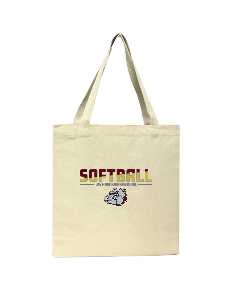 Jay M Robinson HS Softball Cut- Tote Bag