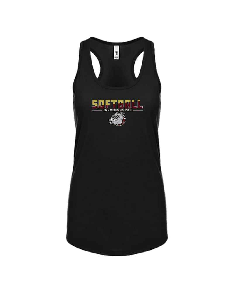 Jay M Robinson HS Softball Cut - Women’s Tank Top