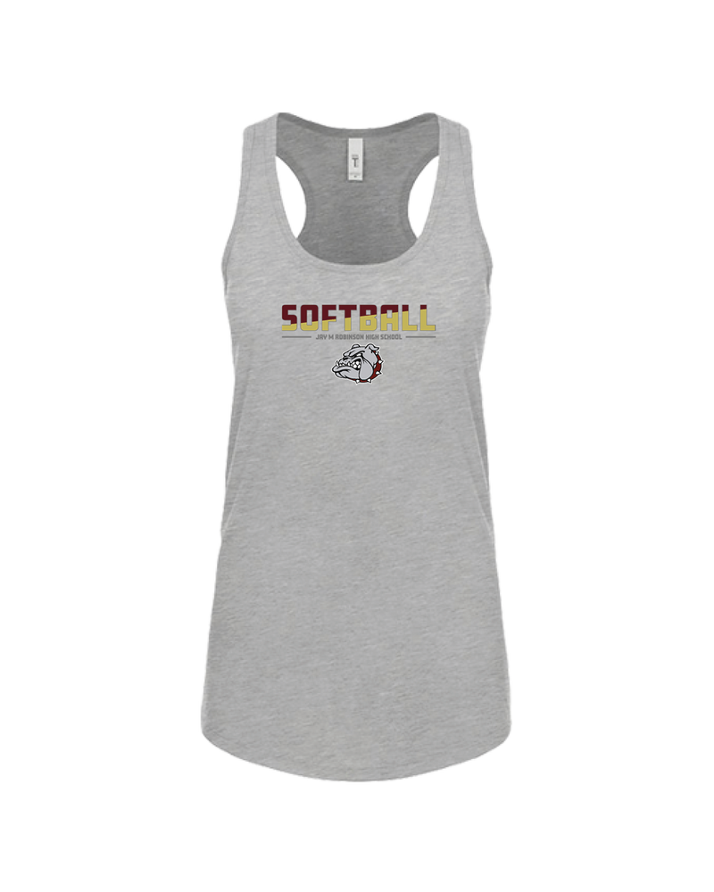 Jay M Robinson HS Softball Cut - Women’s Tank Top