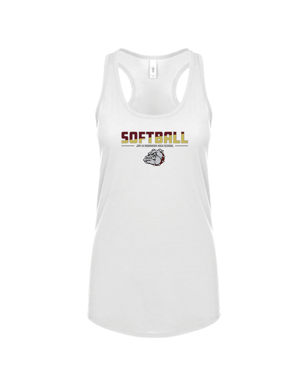 Jay M Robinson HS Softball Cut - Women’s Tank Top