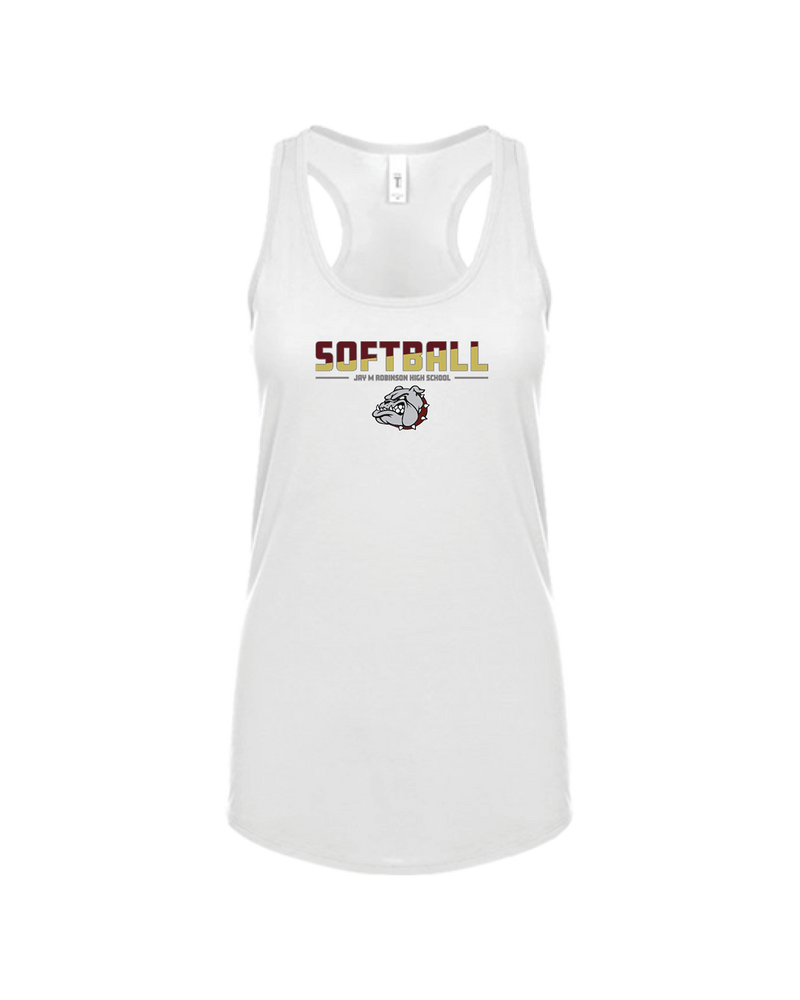 Jay M Robinson HS Softball Cut - Women’s Tank Top