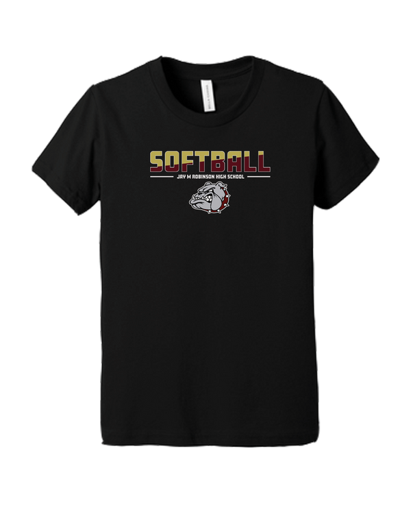 Jay M Robinson HS Softball Cut - Youth T-Shirt