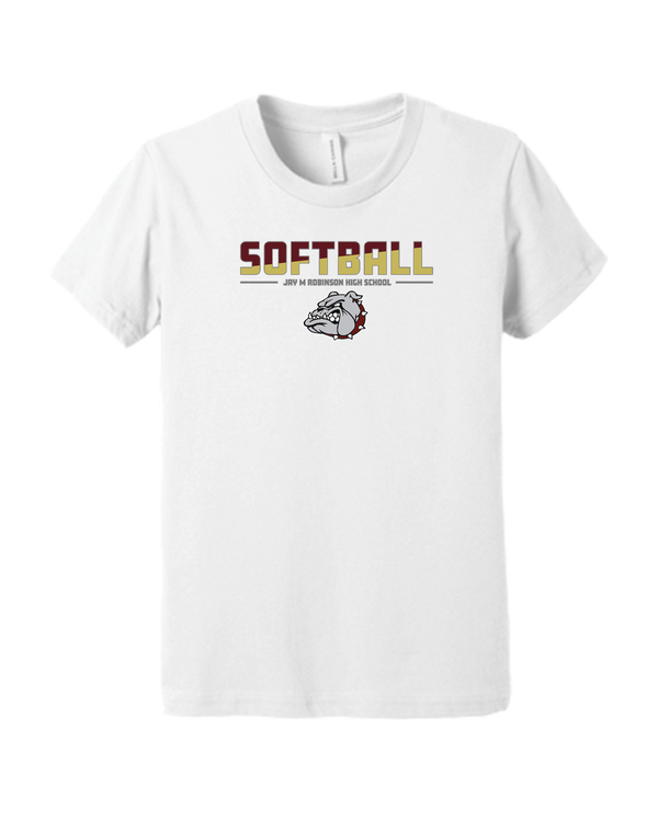 Jay M Robinson HS Softball Cut - Youth T-Shirt