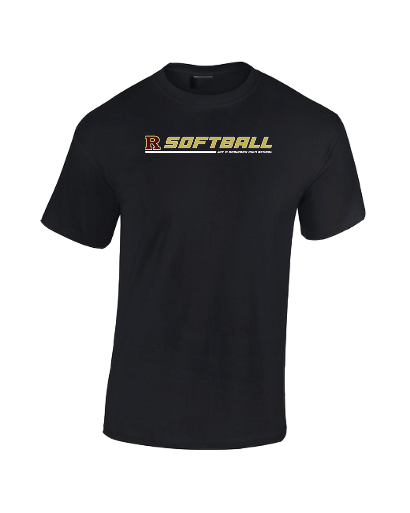 Jay M Robinson HS Softball Line - Cotton T-Shirt