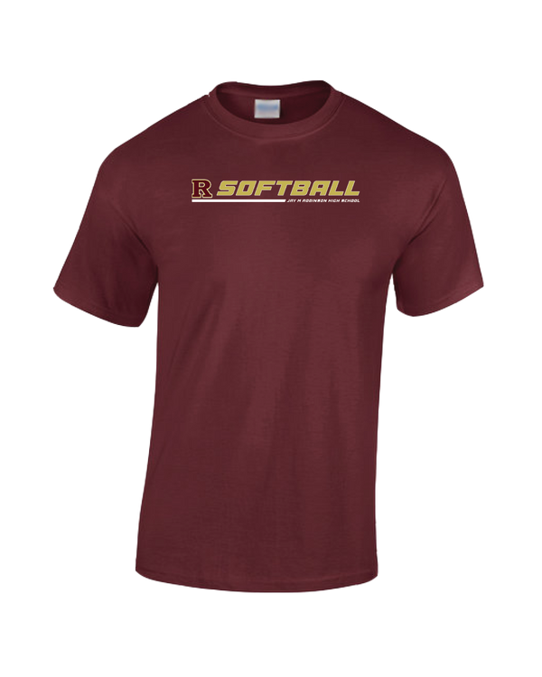 Jay M Robinson HS Softball Line - Cotton T-Shirt