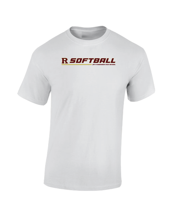 Jay M Robinson HS Softball Line - Cotton T-Shirt
