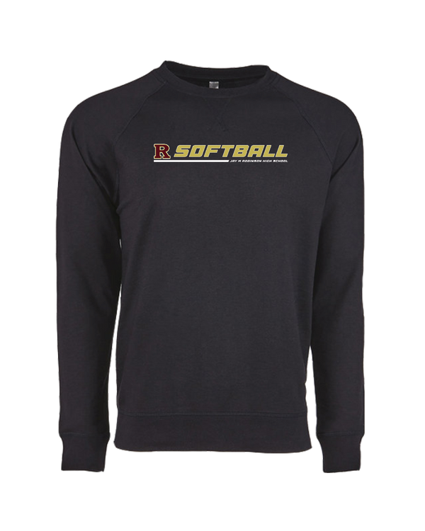 Jay M Robinson HS Softball Line - Crewneck Sweatshirt