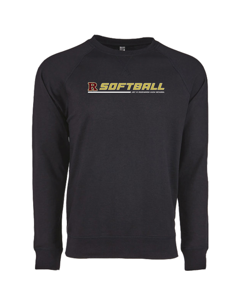 Jay M Robinson HS Softball Line - Crewneck Sweatshirt