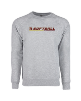 Jay M Robinson HS Softball Line - Crewneck Sweatshirt