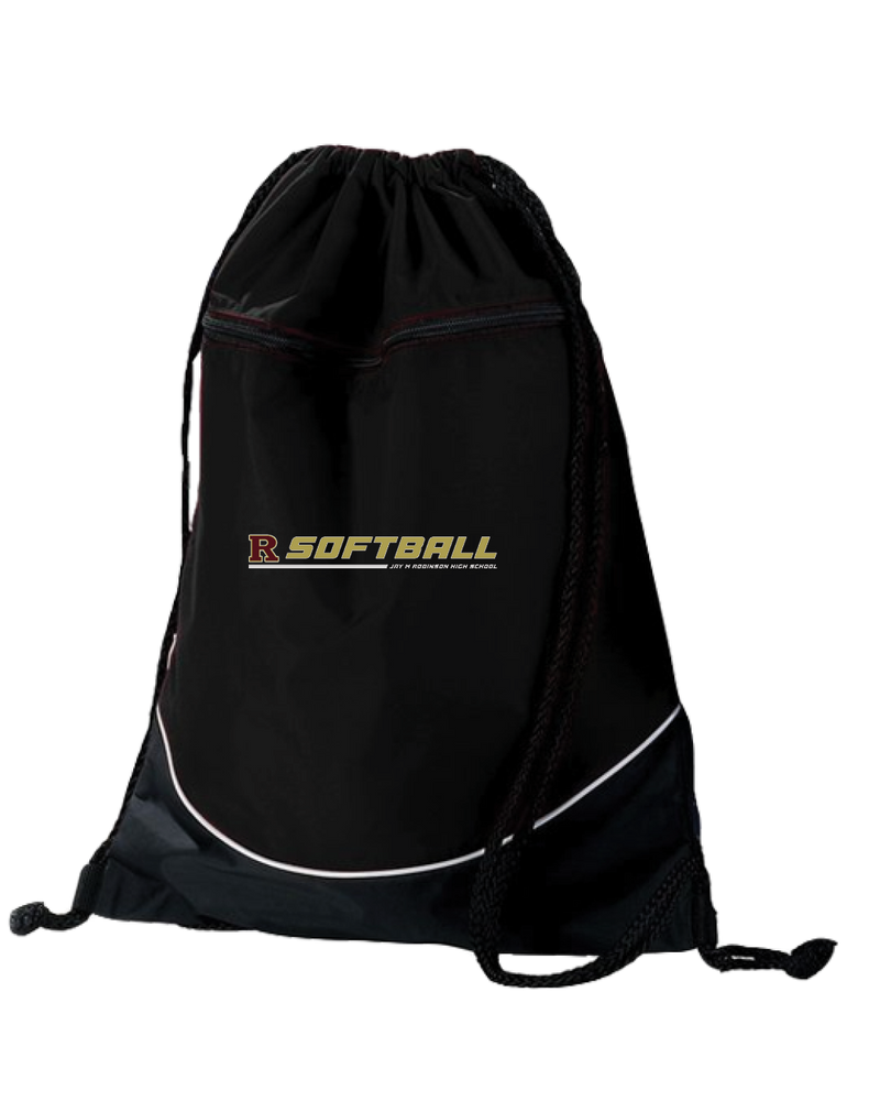 Jay M Robinson HS Softball Line - Drawstring Bag