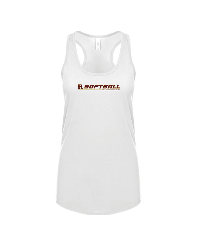 Jay M Robinson HS Softball Line - Women’s Tank Top