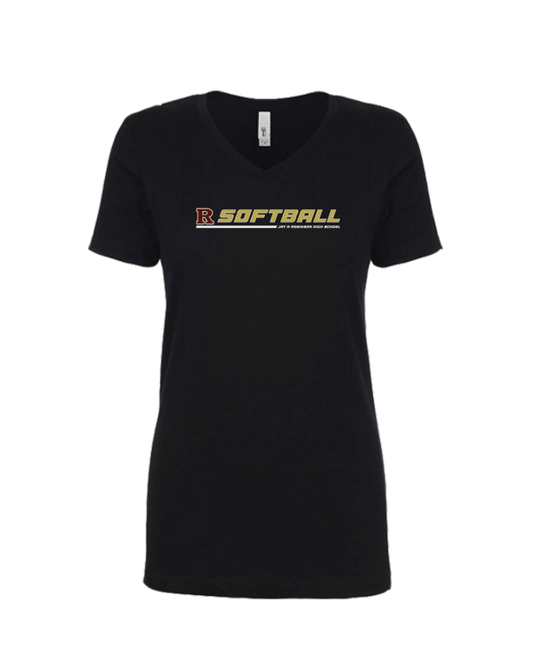 Jay M Robinson HS Softball Line - Women’s V-Neck