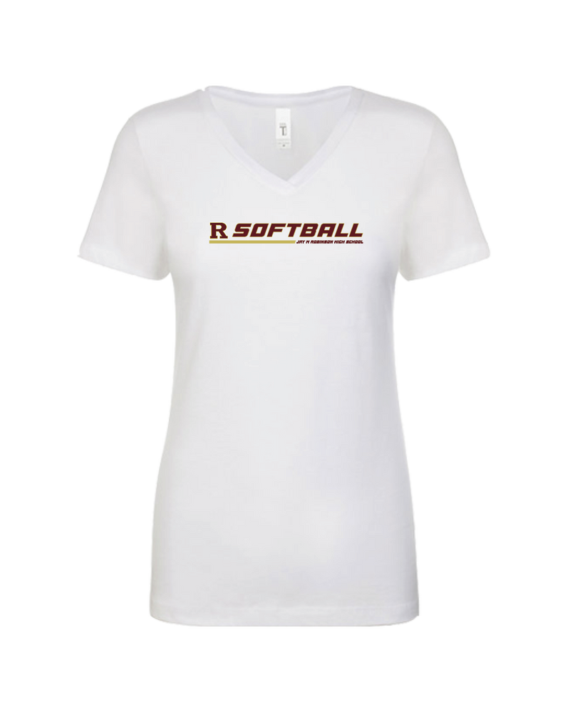 Jay M Robinson HS Softball Line - Women’s V-Neck
