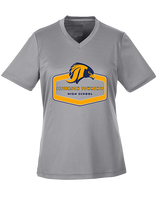Jefferson Township HS Football Board - Womens Performance Shirt