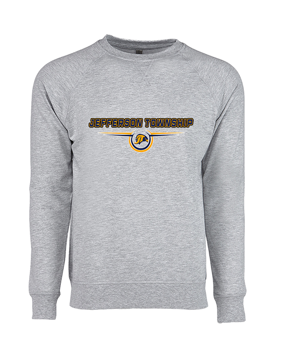 Jefferson Township HS Football Design - Crewneck Sweatshirt