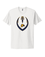 Jefferson Township HS Football Full Football - Mens Select Cotton T-Shirt