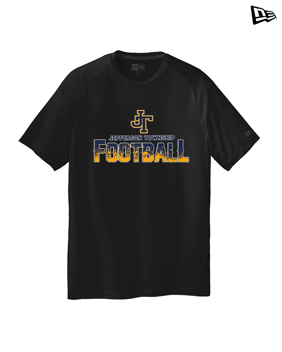 Jefferson Township HS Football Splatter - New Era Performance Shirt