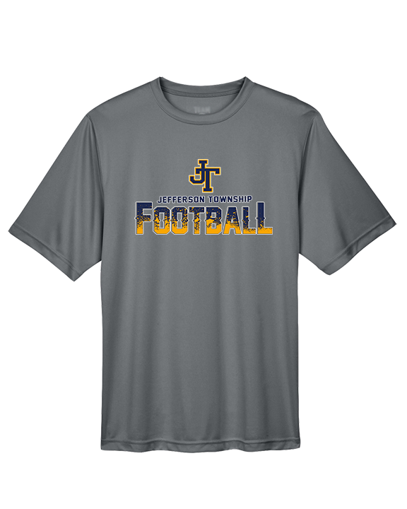 Jefferson Township HS Football Splatter - Performance Shirt