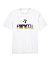 Jefferson Township HS Football Splatter - Youth Performance Shirt