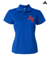 Jim Thorpe Area HS Track & Field Logo Red - Adidas Womens Polo