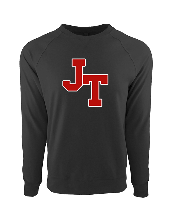 Jim Thorpe Area HS Track & Field Logo Red - Crewneck Sweatshirt
