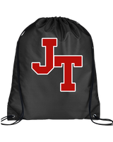 Jim Thorpe Area HS Track & Field Logo Red - Drawstring Bag