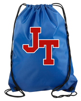 Jim Thorpe Area HS Track & Field Logo Red - Drawstring Bag